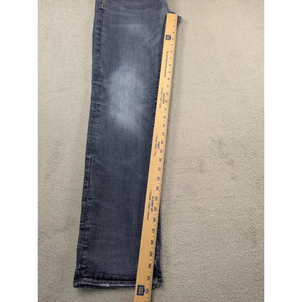 American Eagle Mens Original Straight Extreme Flex Jeans Blue 32x34 Medium Wash - Picture 8 of 13